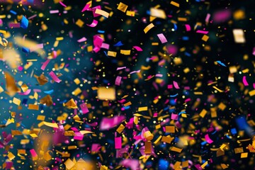 Vibrant Confetti Celebration