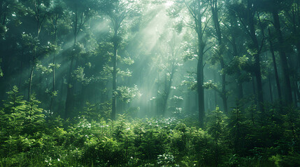 Fototapeta premium forest, tree in the forest
