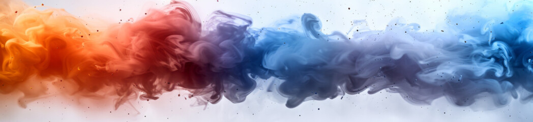 4 red and blue paint explosions on a white background, PNG file in the style of graphic design