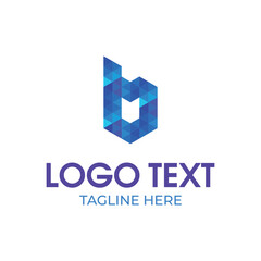 Abstract Letter logo design