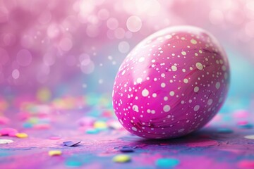 Easter Bowling. Sport Concept with Bowling Ball as Easter Egg Symbol