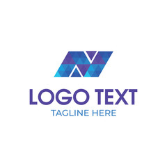 Abstract Letter logo design