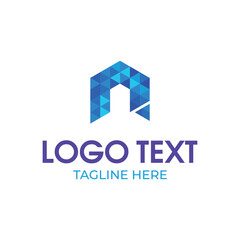 Abstract Letter logo design