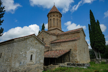 Fototapeta premium Ikalto Monastery located in the Kakheti region of Georgia.