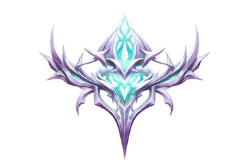 Obraz premium Fire purple pattern graphics abstract