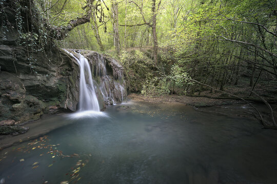 Altube waterfall