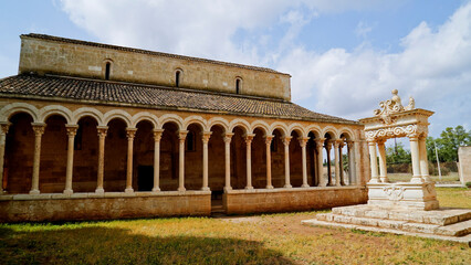 Abbazia di Santa Maria di Cerrate,Lecce,Puglia,Italia