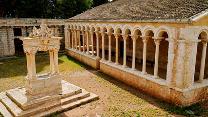 Abbazia di Santa Maria di Cerrate,Lecce,Puglia,Italia