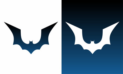 illustration vector graphic of template logo design symbols bat