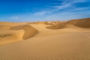 Landscapes in the Namib Desert in Namibia