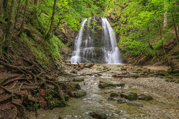 Fototapeta premium Josefsthaler Wasserfälle bei Schliersee