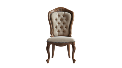 Dinning chair on transparent background