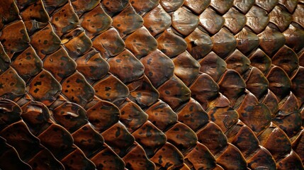 Snake skin leather texture. Close up reptile background