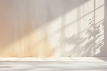white background for product presentation with beautiful lights and shadows