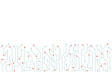 Circuit board. High-tech technology background