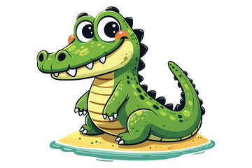 crocodile art vector silhouette design