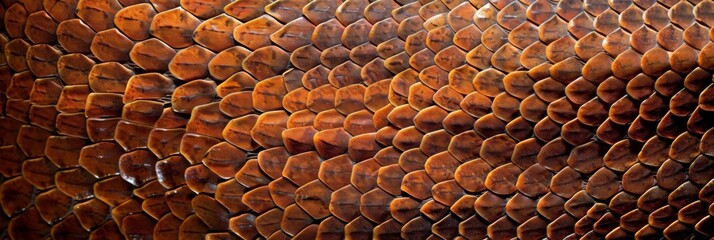 Snake skin leather texture. Close up reptile background