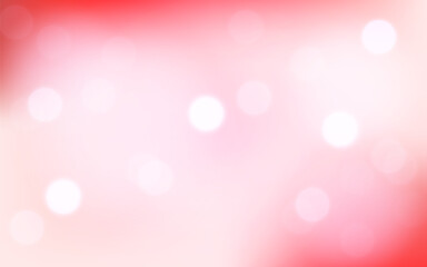 Pink valentine bokeh soft light abstract background, Vector eps 10 illustration bokeh particles, Background decoration