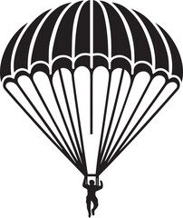 Parachute Paragliding Design Vector