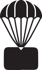 Parachute Paragliding Design Vector