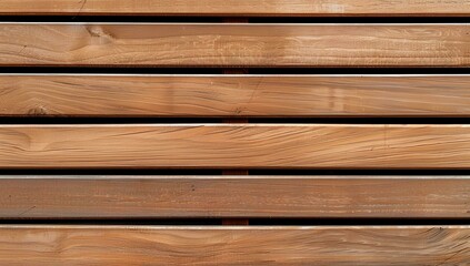 Obraz premium A seamless background of slats made from light wood, The slats have clean lines and subtle grain patterns, perfect for creating a modern or minimalist aesthetic with its warm tones and natural feel