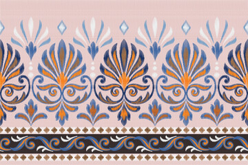 Ethnic seamless patterns. Aztec geometric backgrounds. Stylish navajo design for fabric textile carpet wallpaper.