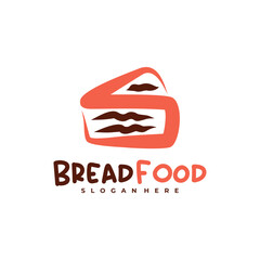 Bread Food logo vector template, Creative Bread logo design concepts