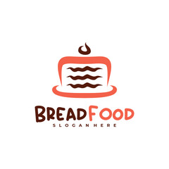 Bread Food logo vector template, Creative Bread logo design concepts