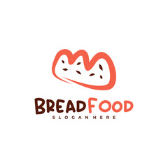 Bread Food logo vector template, Creative Bread logo design concepts