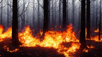 Forest fire