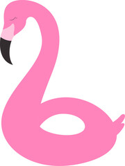 Inflatable Flamingo ring