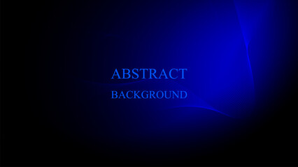 Blue background technology elements for business and marketing