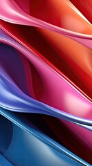 a purple, blue, and purple colored material with a blue, purple, and red design.