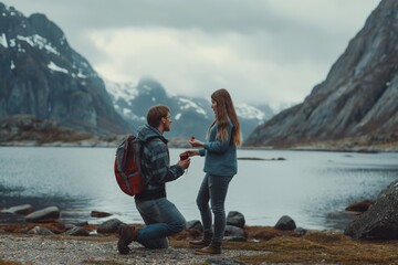 Spend a winter getaway by the lakeside, enjoying mountain landscapes for a romantic holiday. Exploring nature or engaging in recreational activities in this beautiful setting is a wonderful idea