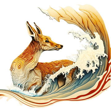 Japanese Art Kingdom - beautiful and intricate designs inspired by traditional Japanese art styles.