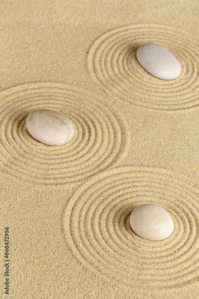 Poster zen garden