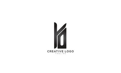 YO Abstract initial monogram letter alphabet logo design