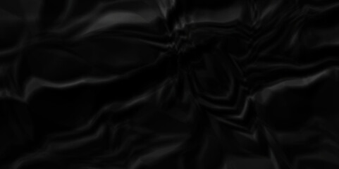 Black crumpled paper background texture pattern overlay. wrinkled high resolution arts craft and Seamless black crumpled paper.	
