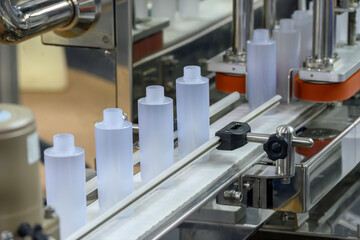 The hi-technology of cosmetic container manufacturing process.