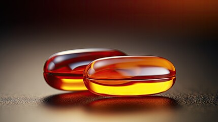 shiny yellow vitamin