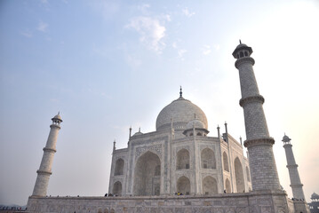 Taj Mahal is the most famous landmark in Agra, India