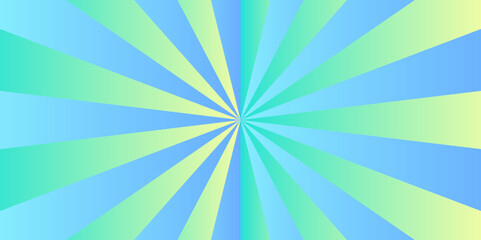 Abstract background with sunburst pattern blue vector ray design. Vintage sunrays illustration swirl grunge backdrop line.	
