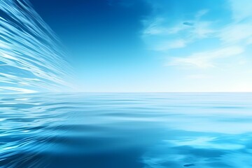 Obraz premium blue sky and sea made by midjourney