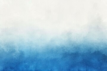 Obraz premium Blue and white gradient background, with a smooth transition from white at the top to deep blue at the bottom, resembling a watercolor effect.