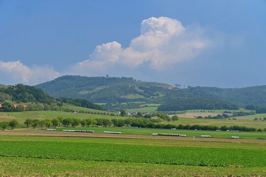 Hostyn hills. Landscape Czechia.. East Moravia. Europe