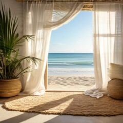 beach house vita decorated in minimalist beach style