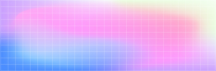 Fototapeta premium Holographic abstract background. Stylish holographic backdrop with gradient mesh