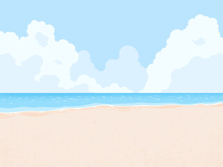 beach and sea