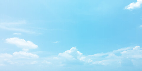 Fototapeta premium blue skin clouds background image surface vintage image wallpaper canvas use template sunny graphics effect winter autumn creative natural blue soft cover page banner marketing products background 