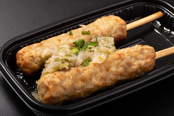 ねぎ塩　牛タン入りつくね